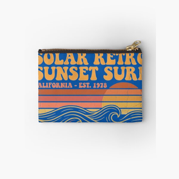 Item preview, Solar Retro Sunset Surf — Vintage California Surf Graphic designed and sold by Afridi Art House.