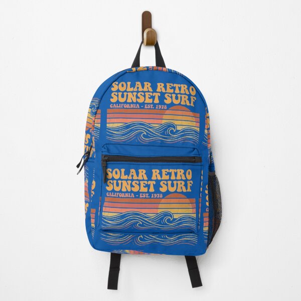 Item preview, Solar Retro Sunset Surf — Vintage California Surf Graphic designed and sold by Afridi Art House.