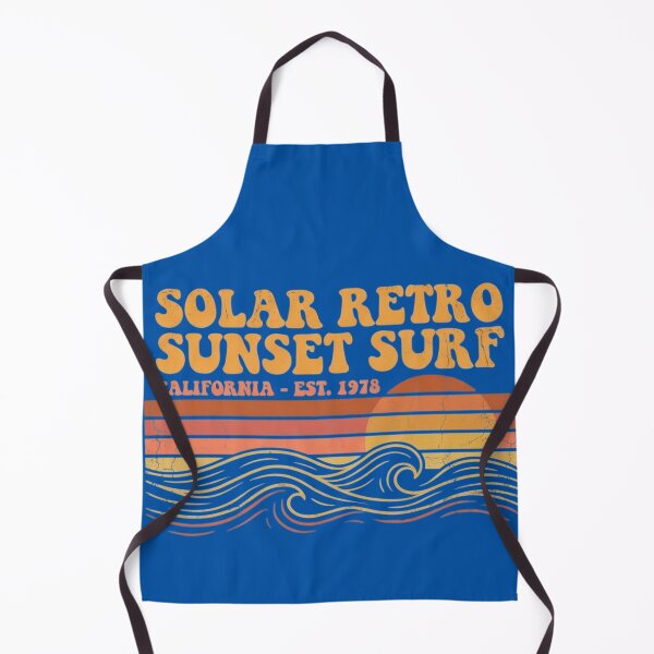 Item preview, Solar Retro Sunset Surf — Vintage California Surf Graphic designed and sold by Afridi Art House.