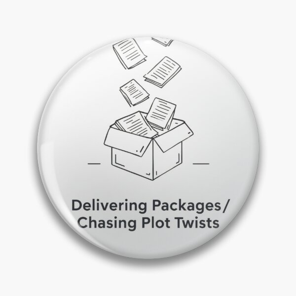 Item preview, Delivery Driver Reader – Delivering Packages, Chasing Plot Twists 2 designed and sold by Scattered-Words.