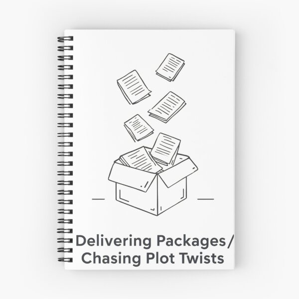 Item preview, Delivery Driver Reader – Delivering Packages, Chasing Plot Twists 2 designed and sold by Scattered-Words.