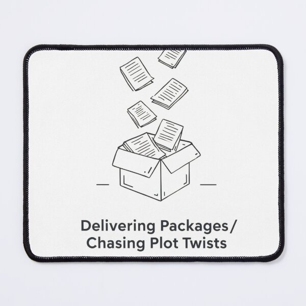 Item preview, Delivery Driver Reader – Delivering Packages, Chasing Plot Twists 2 designed and sold by Scattered-Words.