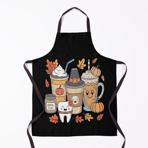 Artikelvorschau, Zähne Kaffee Herbst Zahnarzt Kürbis Latte Zahnarzt Thanksgiving entworfen und verkauft von brinbotty.