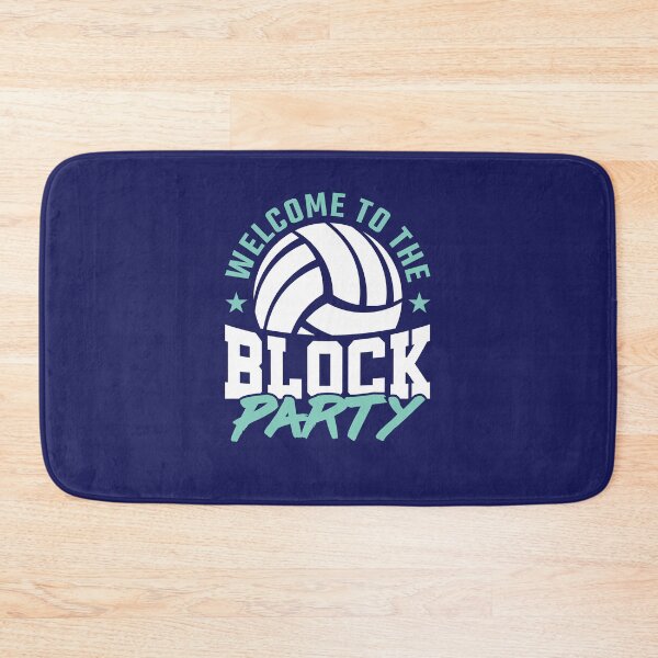 Item preview, Welcome to the Block Party Volleyball Middle designed and sold by jaygo.