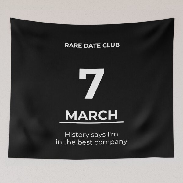 Item preview, Rare Date Club – March 7 designed and sold by ariksworld.