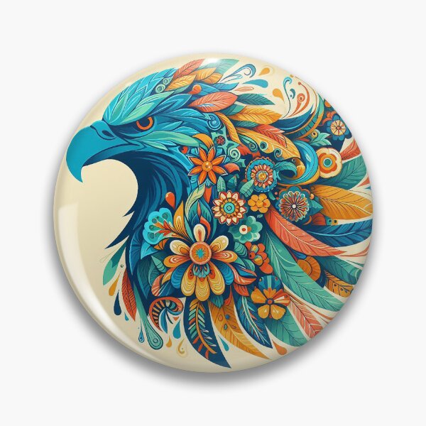 Item preview, Eagle and the Bloom of Thai Flowers  designed and sold by Vanich-Panich.