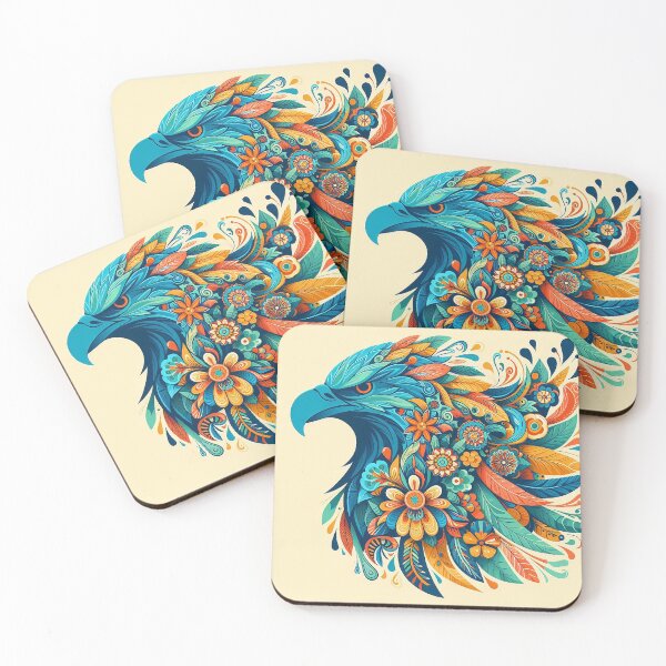 Item preview, Eagle and the Bloom of Thai Flowers  designed and sold by Vanich-Panich.