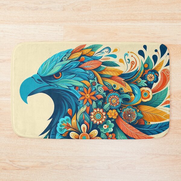 Item preview, Eagle and the Bloom of Thai Flowers  designed and sold by Vanich-Panich.