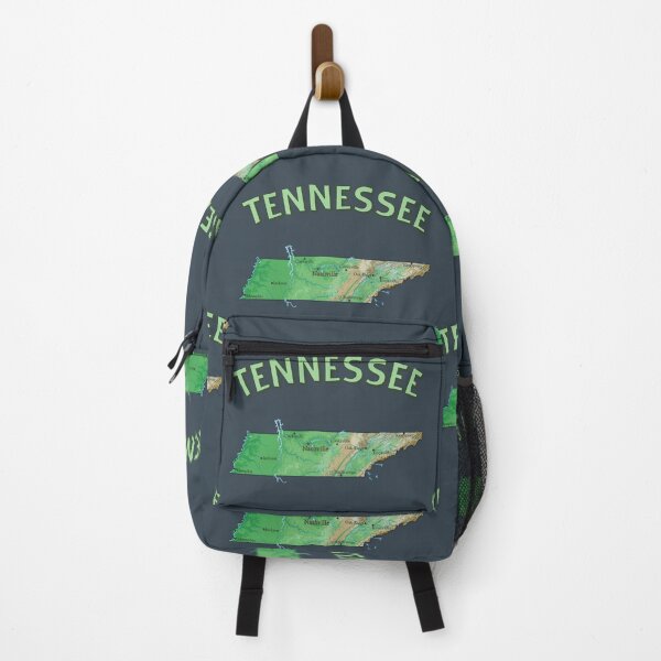 Item preview, Tennessee Home, State Map & City Names Vintage Tee designed and sold by mashmosh.