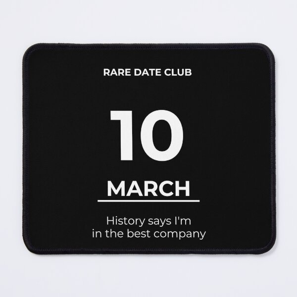 Item preview, Rare Date Club – March 10 designed and sold by ariksworld.