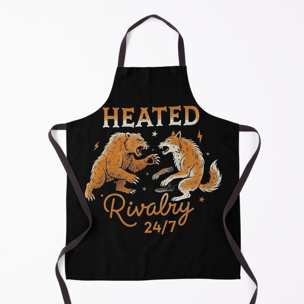 Item preview, Vintage Bear vs Wolf Heated Rivalry 24/7 designed and sold by zzz888.