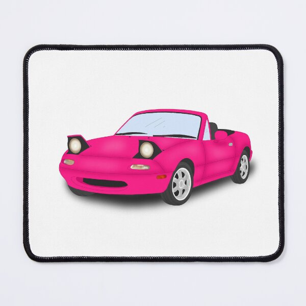 Item preview, Hot pink Mazda MK1 MX5 Miata designed and sold by Cl03xoart.