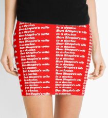 Ben Shapiro's wife is a doctor (Tiled) Mini Skirt