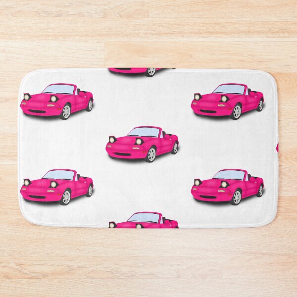 Item preview, Hot pink Mazda MK1 MX5 Miata designed and sold by Cl03xoart.