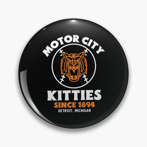 Item preview, Motor City Kitties Since 1894 Detroit Michigan designed and sold by creatikatz.