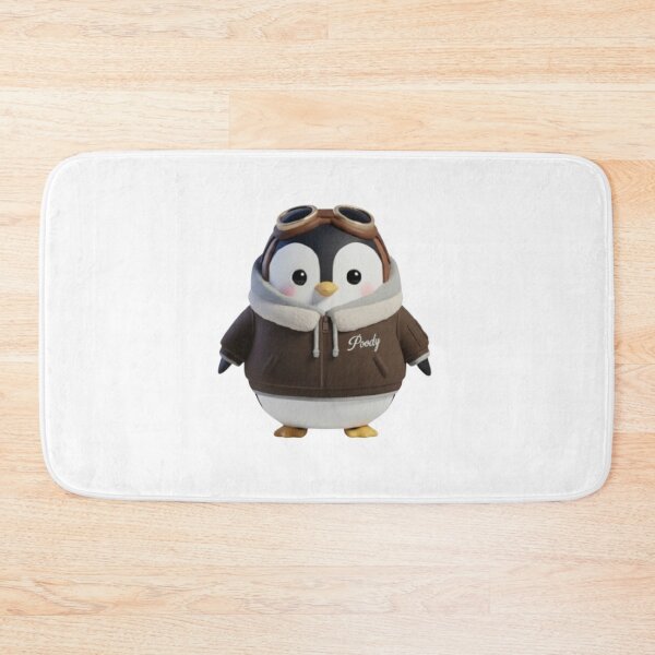 Item preview, Avi Poody – Dark Brown | Cute Aviator Penguin Character designed and sold by HNstory.