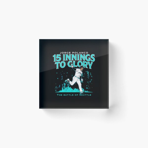 Item preview, Jorge Polanco – 15 Innings to Glory _ The Battle of Seattle Baseball designed and sold by creatikatz.