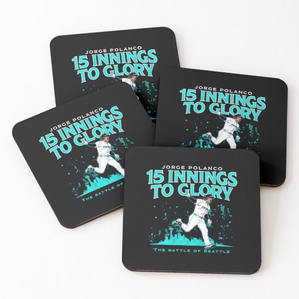 Item preview, Jorge Polanco – 15 Innings to Glory _ The Battle of Seattle Baseball designed and sold by creatikatz.