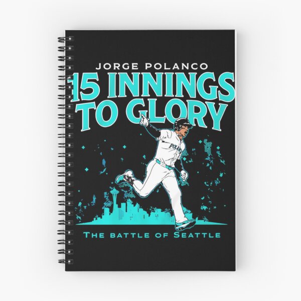 Item preview, Jorge Polanco – 15 Innings to Glory _ The Battle of Seattle Baseball designed and sold by creatikatz.
