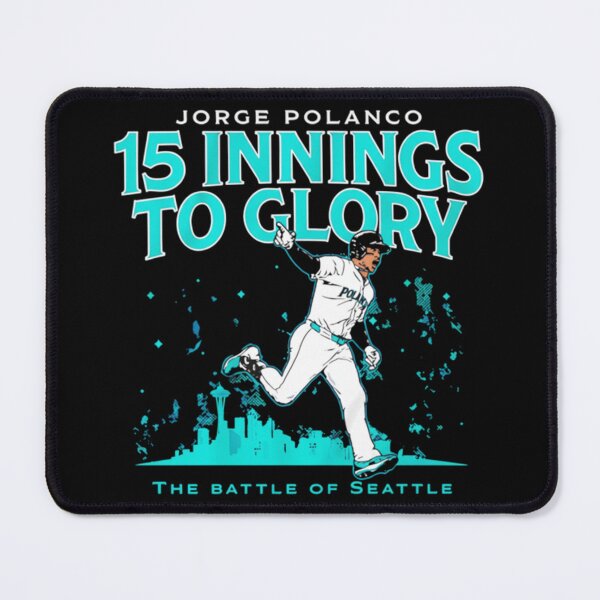 Item preview, Jorge Polanco – 15 Innings to Glory _ The Battle of Seattle Baseball designed and sold by creatikatz.