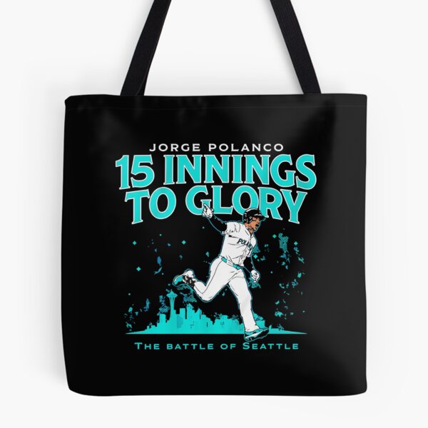Item preview, Jorge Polanco – 15 Innings to Glory _ The Battle of Seattle Baseball designed and sold by creatikatz.