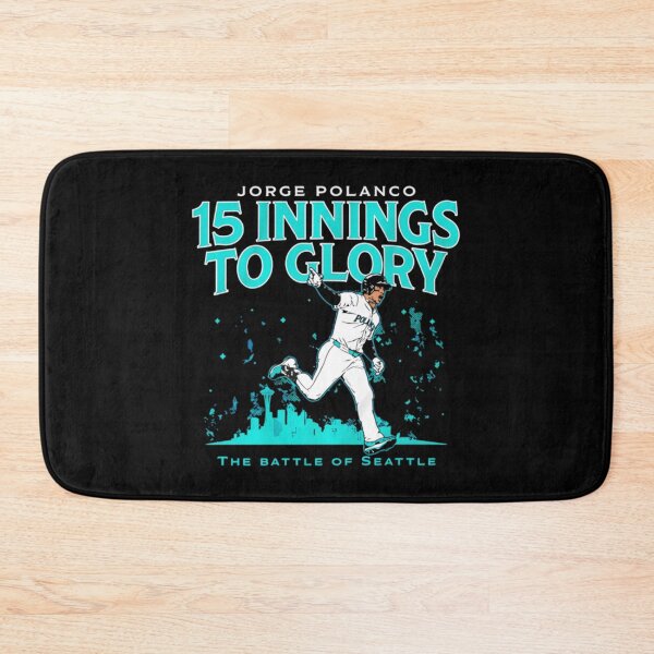 Item preview, Jorge Polanco – 15 Innings to Glory _ The Battle of Seattle Baseball designed and sold by creatikatz.