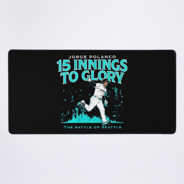 Item preview, Jorge Polanco – 15 Innings to Glory _ The Battle of Seattle Baseball designed and sold by creatikatz.