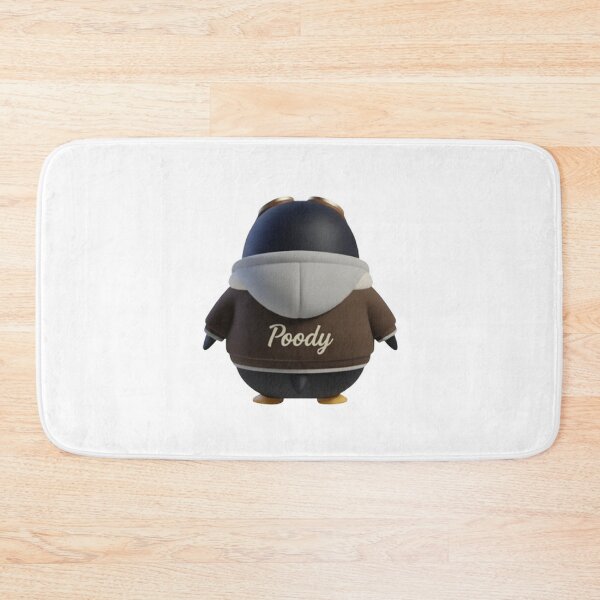 Item preview, Avi Poody – Dark Brown (Back View) | Cute Aviator Penguin Character designed and sold by HNstory.