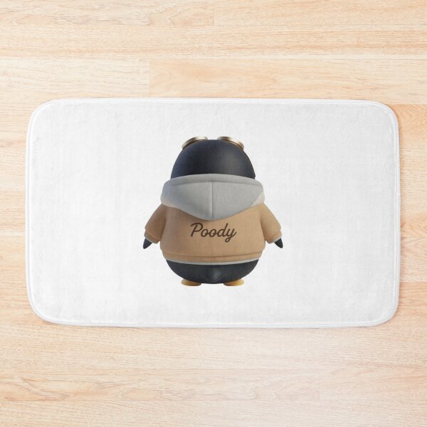 Item preview, Avi Poody – Beige (Back View) | Cute Aviator Penguin Character designed and sold by HNstory.