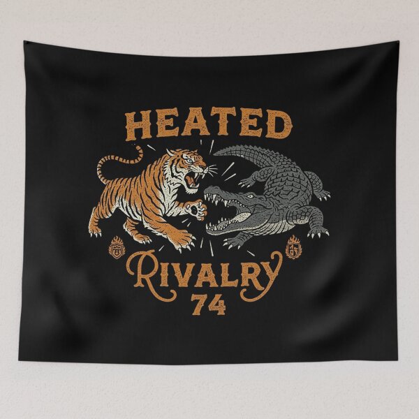 Item preview, Vintage Tiger vs Crocodile Heated Rivalry 74 designed and sold by zzz888.