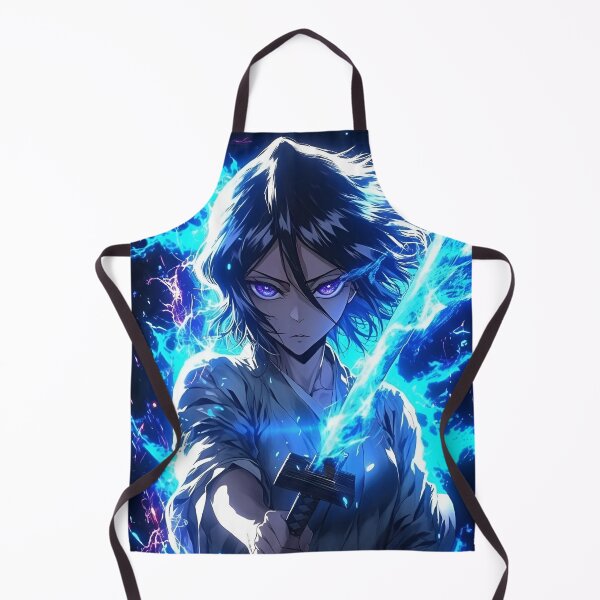 Item preview, Ice Blade Anime Swordswoman | Frozen Samurai Fantasy Art designed and sold by Dyan4.