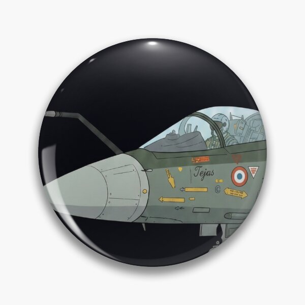 Item preview, HAL Tejas Fighter Jet Cockpit – Digital Aviation Illustration designed and sold by AnasQureshi.