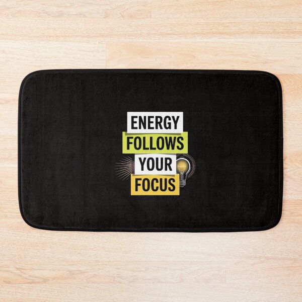 Item preview, Energy Follows Your Focus – Success Motivation ver. 2 designed and sold by Your Inner Axis.