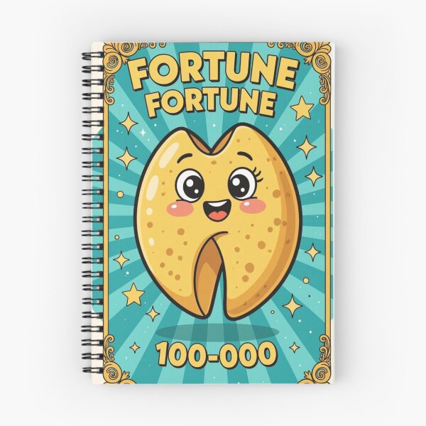 Item preview, Cartoon Fortune Cookie designed and sold by ArtQueen777.