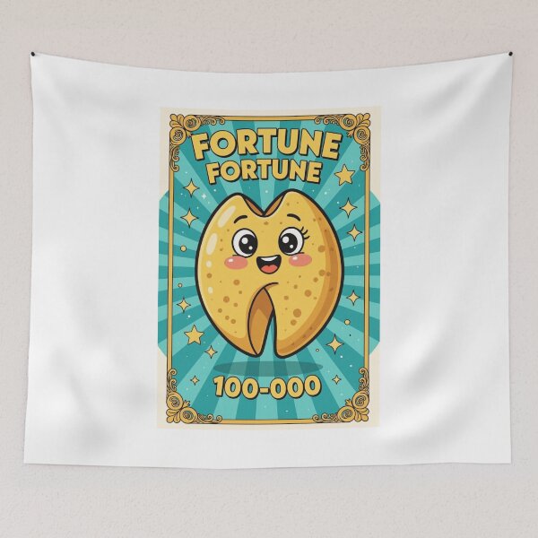 Item preview, Cartoon Fortune Cookie designed and sold by ArtQueen777.