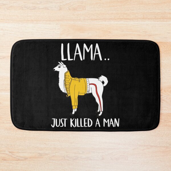 Item preview, Bohemian Rhapsody - Queen - Llama Just Killed A Man designed and sold by creatikatz.