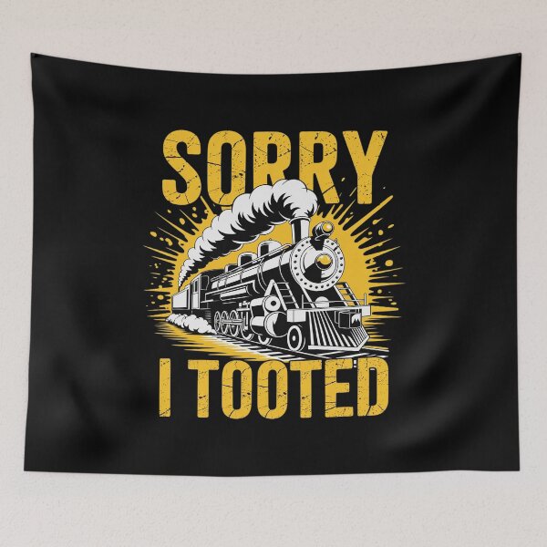 Item preview, Sorry I Tooted Train designed and sold by Libbysharts.