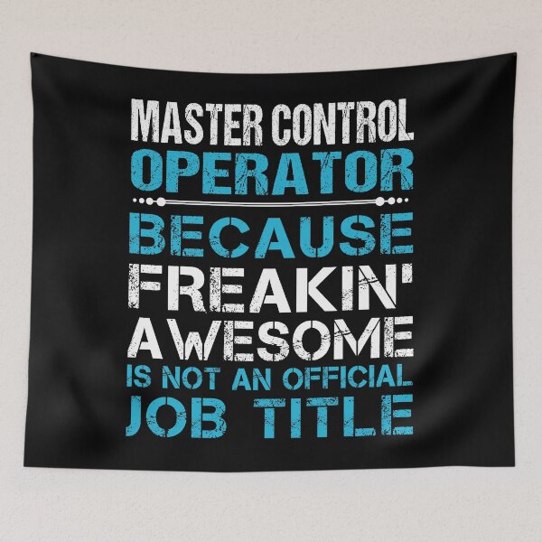 Item preview, Master Control Operator designed and sold by hzibfldecjq42.
