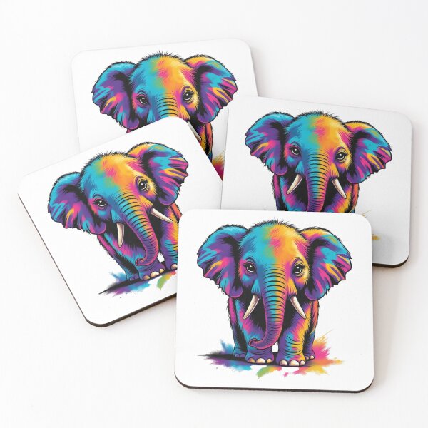 Item preview, Psychedelic Elephant designed and sold by GrumpySableye.