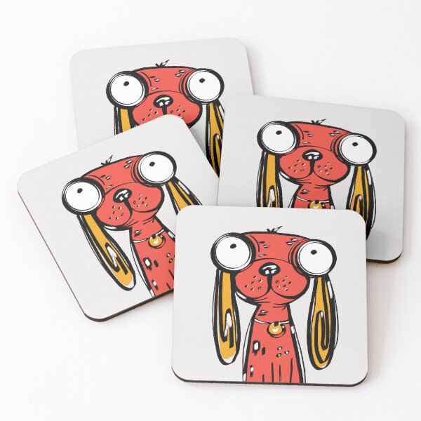 Item preview, Red Dachshund – Cute Quirky Dog designed and sold by DoodleMoodSpace.