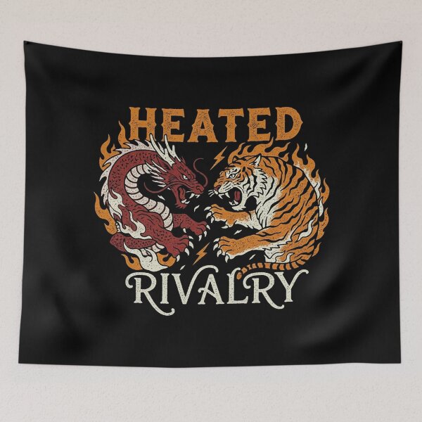 Item preview, Vintage Dragon and Tiger Heated Rivalry Showdown designed and sold by zzz888.