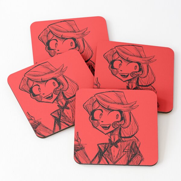Item preview, Charlie Morningstar! Sketchbook style all red designed and sold by thistleberry.