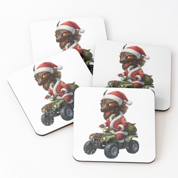 Item preview, Dragon Santa Claus Quad Bike designed and sold by Good-moods.