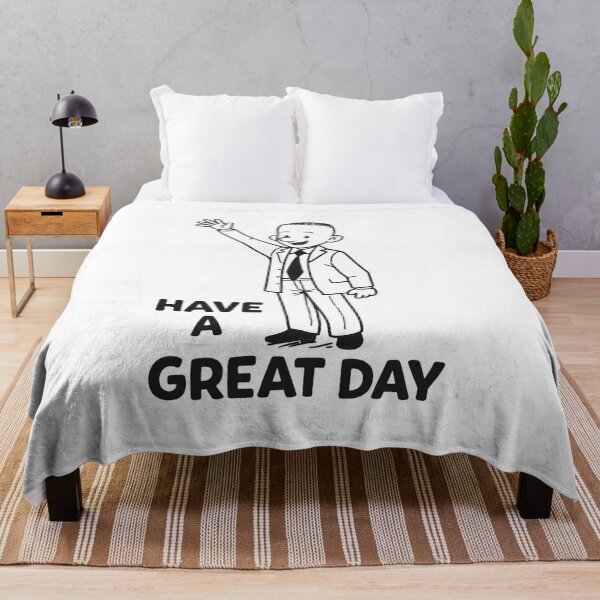 Item preview, Have a Great Day – Cheerful Minimal Character Illustration designed and sold by civotajim.