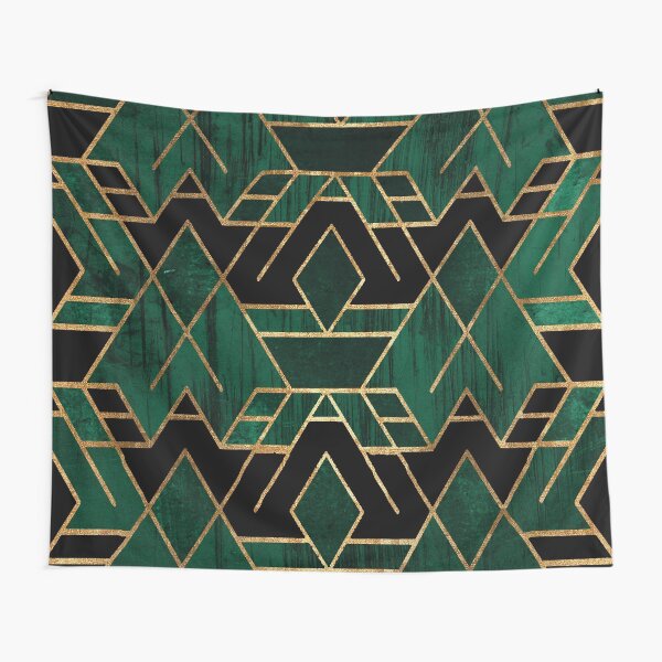 Ancient Green Stone Tapestry