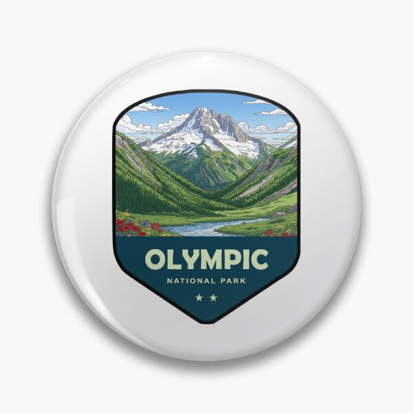 Item preview, Olympic National Park Shield designed and sold by Esskay Designs.