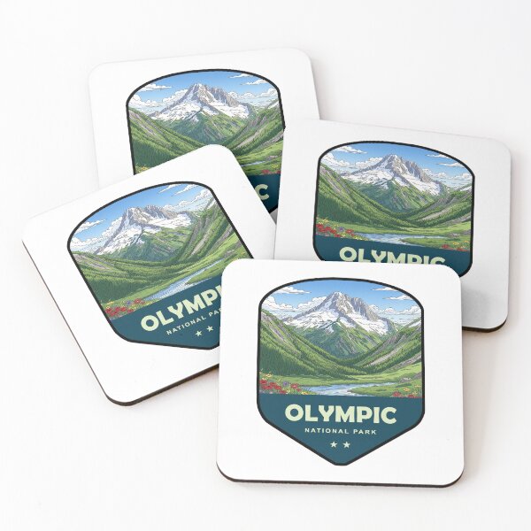Item preview, Olympic National Park Shield designed and sold by Esskay Designs.
