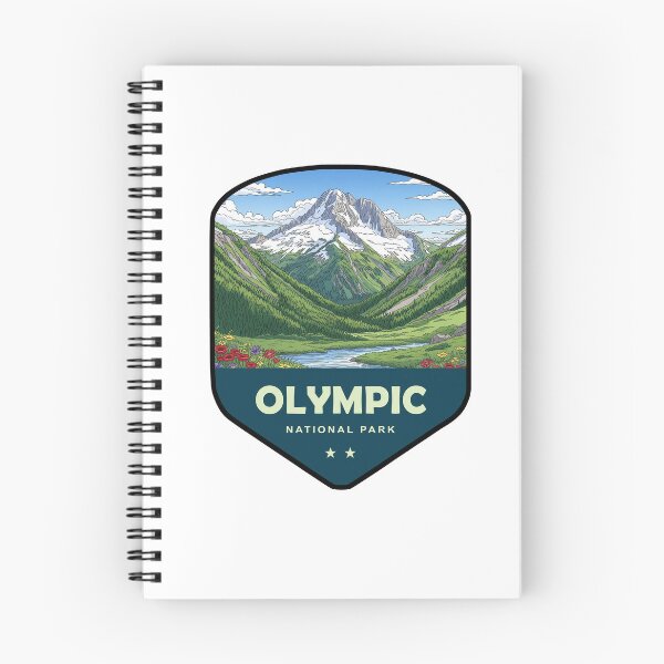 Item preview, Olympic National Park Shield designed and sold by Esskay Designs.