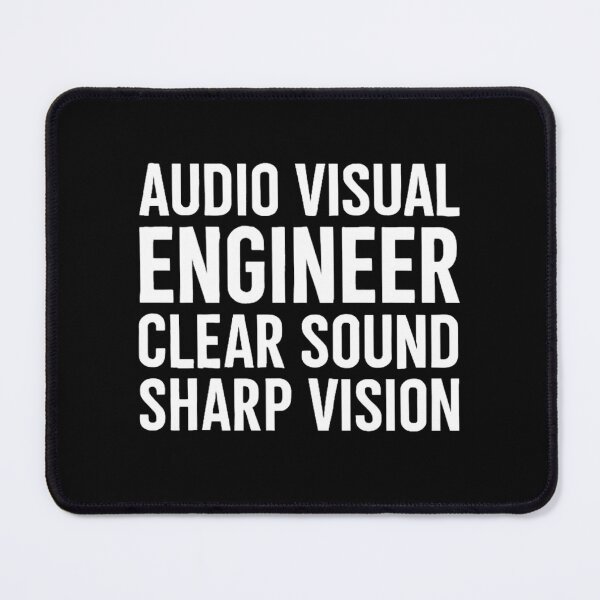 Item preview, Audio Visual Engineer Shirt – Clear Sound Sharp Vision AV Technician T-Shirt designed and sold by EveStore1.
