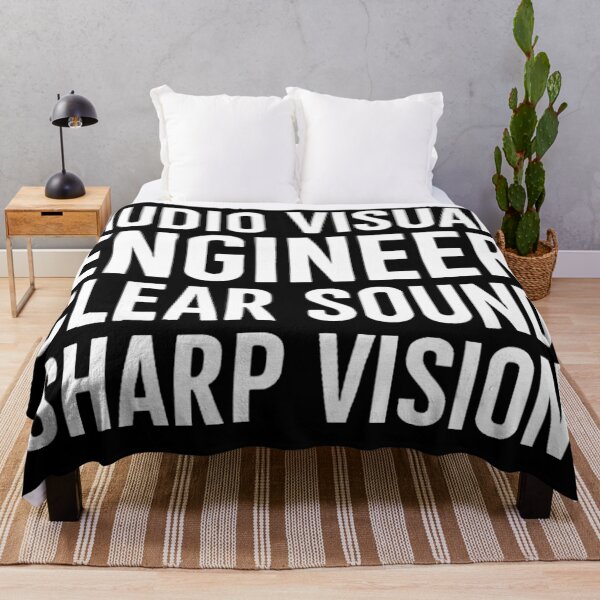 Item preview, Audio Visual Engineer Shirt – Clear Sound Sharp Vision AV Technician T-Shirt designed and sold by EveStore1.